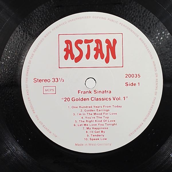 Sinatra Frank — 20 Golden Classics Vol. 1