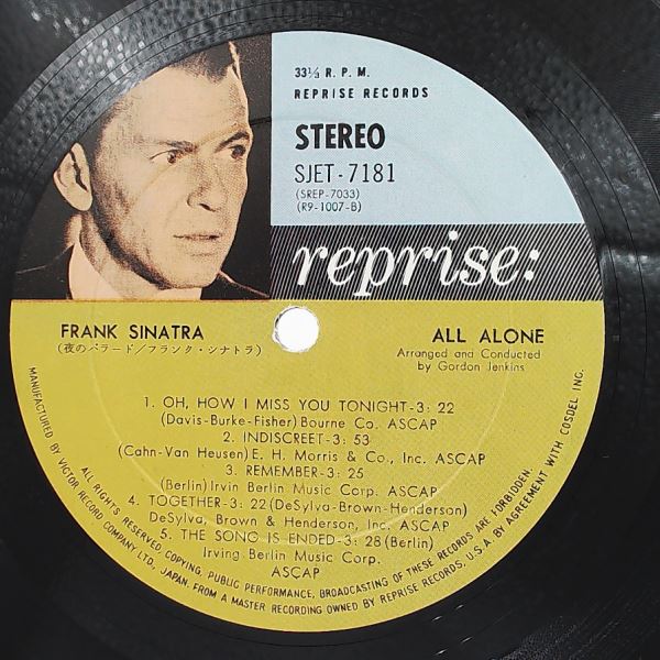 Sinatra Frank — All Alone