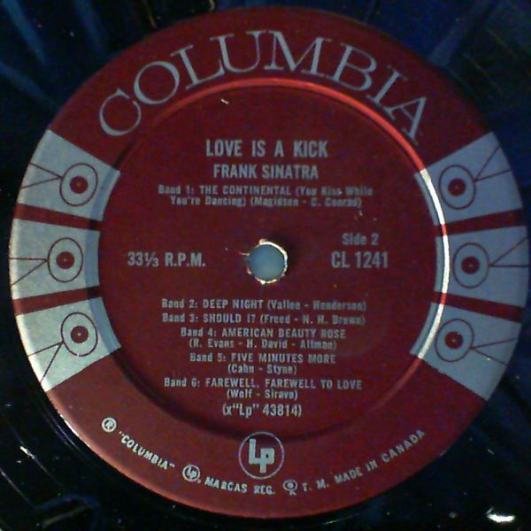 Sinatra Frank — Love is a kick