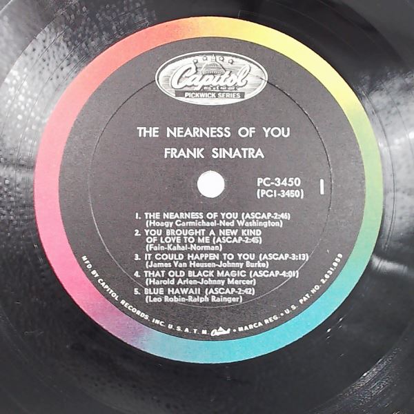 Sinatra Frank — Nearness Of You
