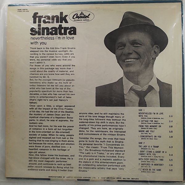Sinatra Frank — Nevertheless I'm In Love With You