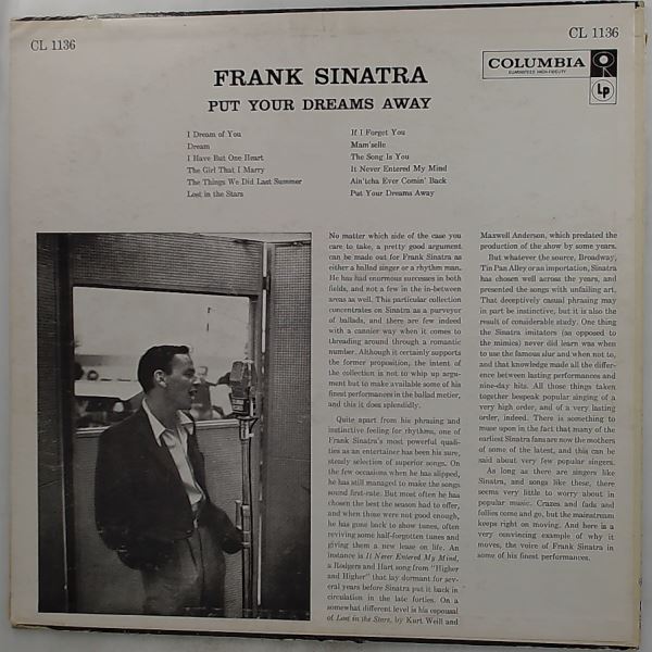Frank Sinatra — Put Your Dreams Away