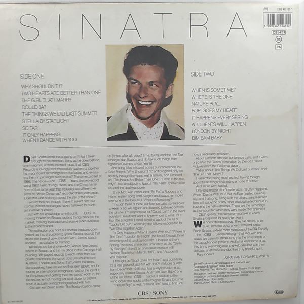 Sinatra Frank — Sinatra Rarities - The CBS years