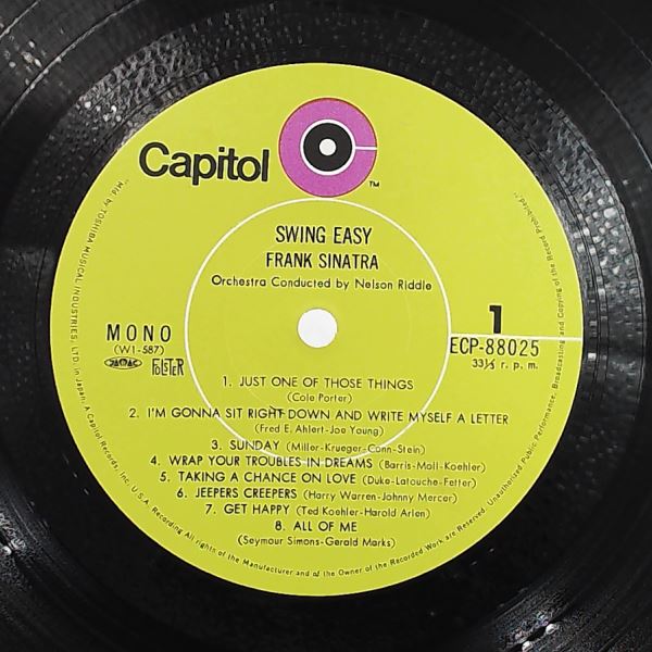 Sinatra Frank — Swing Easy! And Songs For Young Lovers