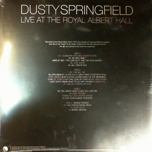 Springfield Dusty — Live At The Royal Albert Hall