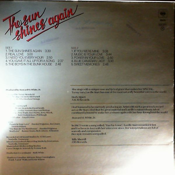Starr Lucille — Sun Shines Again