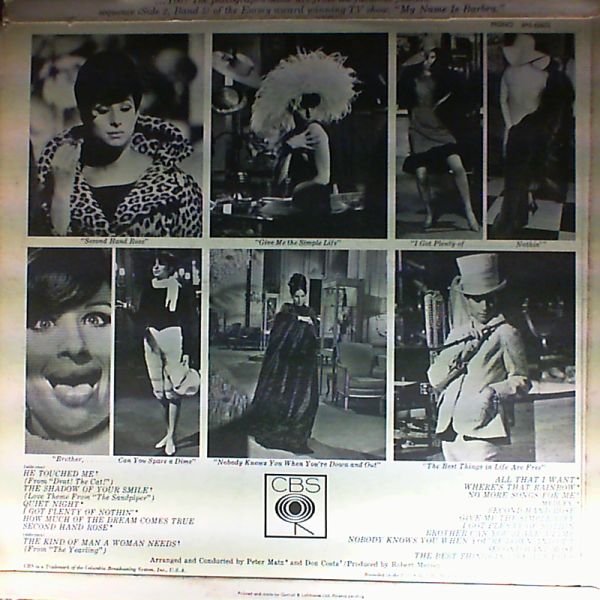 Streisand Barbra — My name is Barbra, two