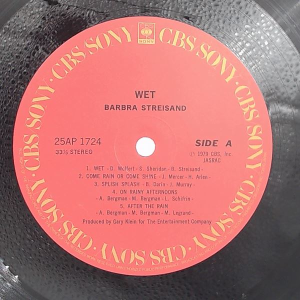 Streisand Barbra — Wet