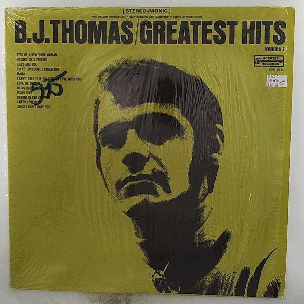 Thomas B.J. — Greatest Hits Volume 1