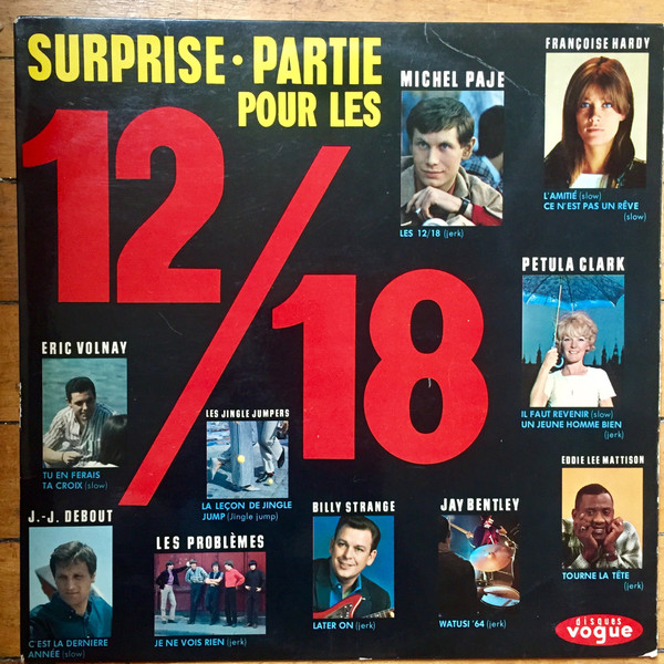 Various — Surprise-Partie Pour Les 12/18