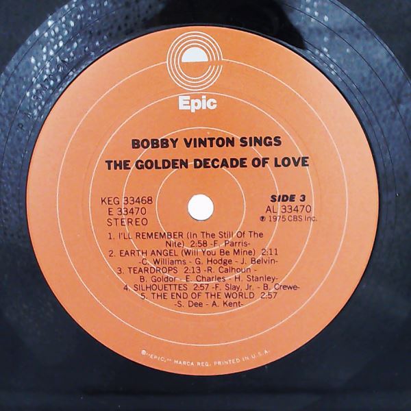 Vinton Bobby — Vinton Bobby Sings The Golden Decade Of Love