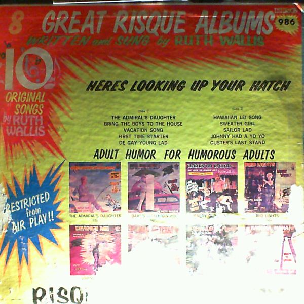 Wallis Ruth — 8 Great Risque Albums