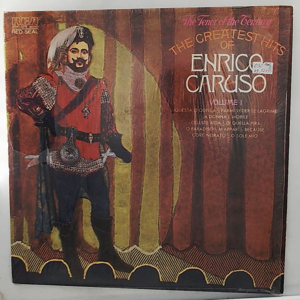 Caruso Enrico — Greatest Hits Of Caruso Enrico Volume 1