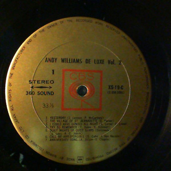 Williams Andy — De Luxe Vol. 2 (Deluxe Vol. 2)