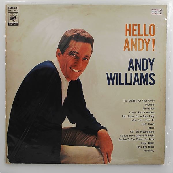 Williams Andy — Hello Andy!