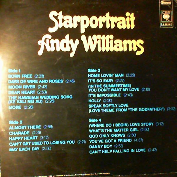Williams Andy — Starportrait