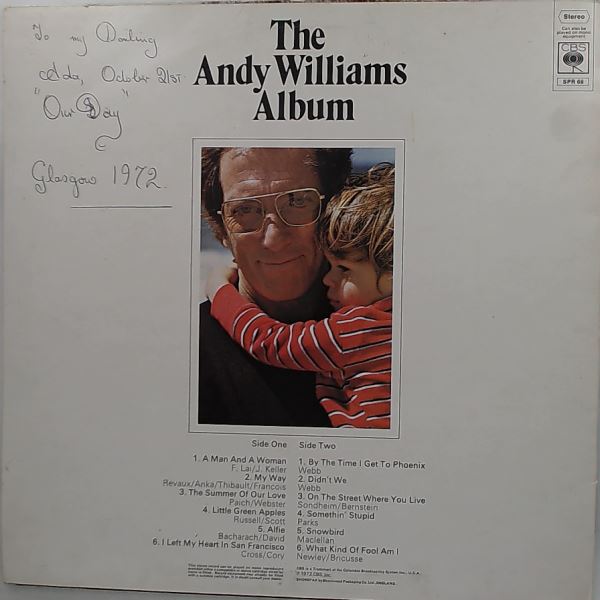 Williams Andy — Williams Andy Album