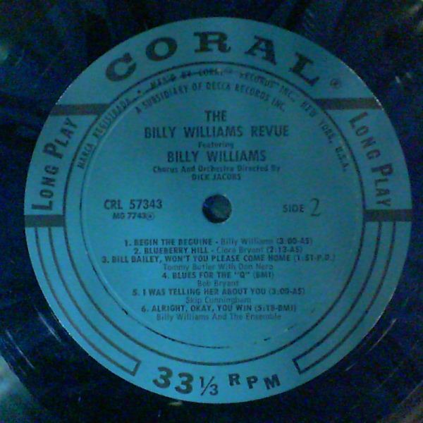 Williams Billy — Billy Williams Revue