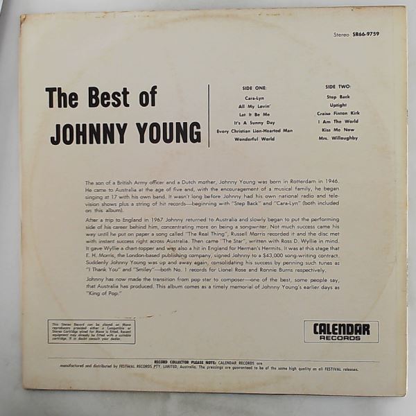 Young Johnny — Best Of Young Johnny