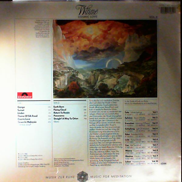 Kitaro — Warme - Cosmic Love (Musik Zur Ruhe - Music For Meditation - Vol. 8)