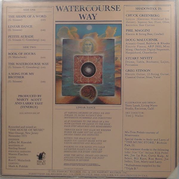 Shadowfax — Watercourse Way