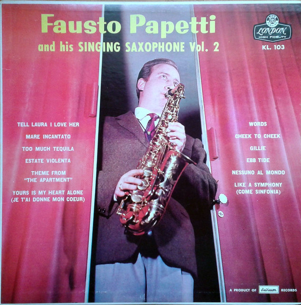 Fausto Papetti — Fausto Papetti And His Singing Saxophone Vol. 2