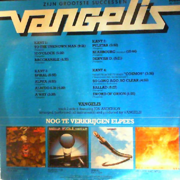 Vangelis — Zijn Grootste Successen