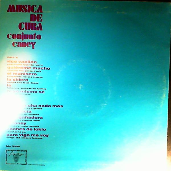Caney Conjunto — Musica De Cuba