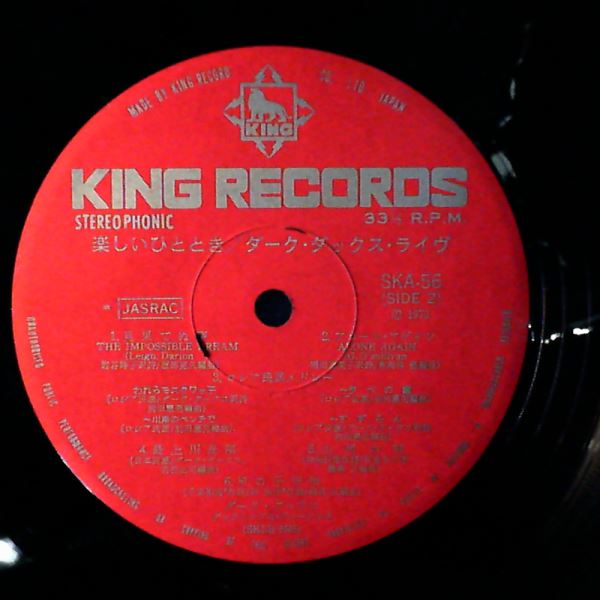 Dark Ducks — Record of Live Concert