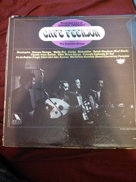 Feenjon Group — Recorded Live At Cafe Feenjon