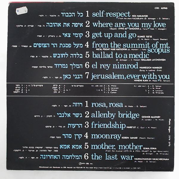 Gaon Yehoram — Greatest Hits