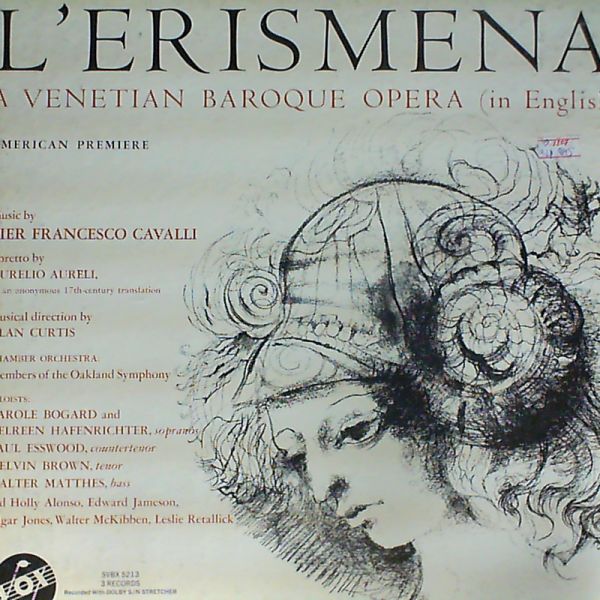 Curtis Alan — Cavalli: L'Erismena (Venetian baroque opera in English)