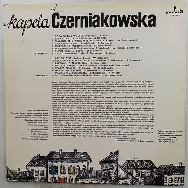 Kapela Czerniakowska — Kapela Czerniakowska