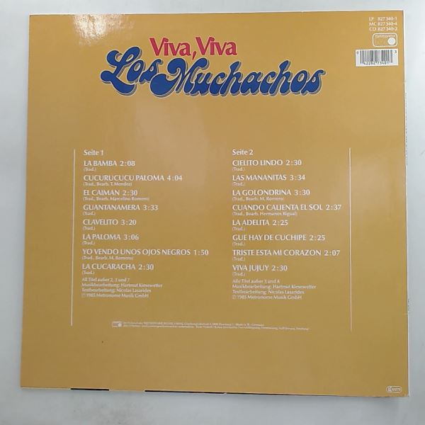 Los Muchachos — Viva, Viva Los Muchachos