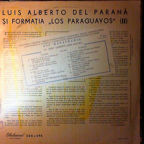 Los Paraguayos — In Rominia 2