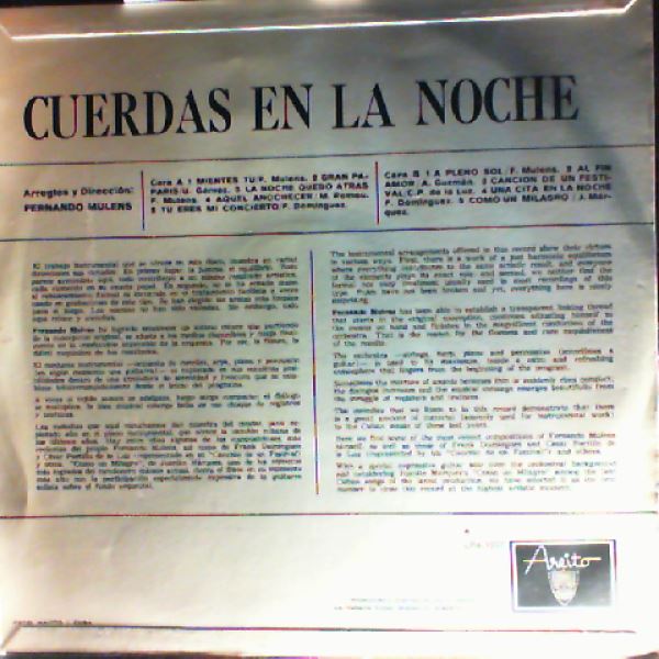 Mulens F. orqs. — Cuerdas en la noche