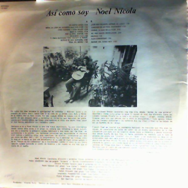 Nicola Noel — Asi como soy