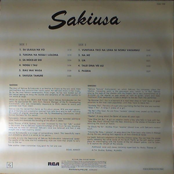 sakiusa — Sakiusa bulicokocoko