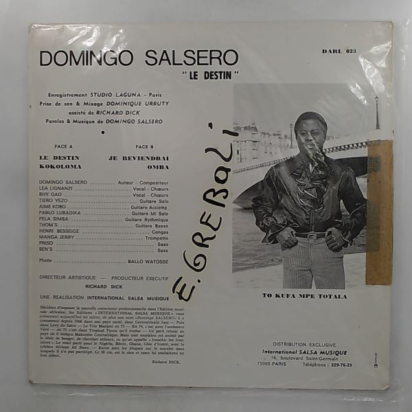 Salsero Domingo — Le Destin