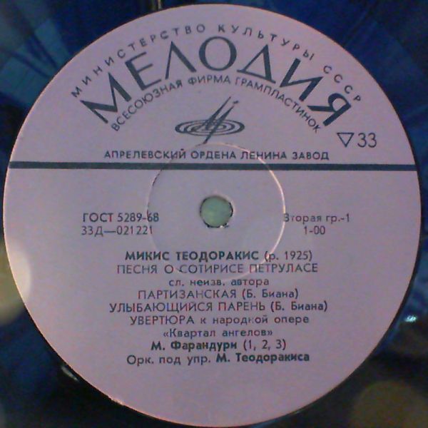Teodorakis Mikis (Теодоракис Микис) — Teodorakis Mikis (Теодоракис Микис)