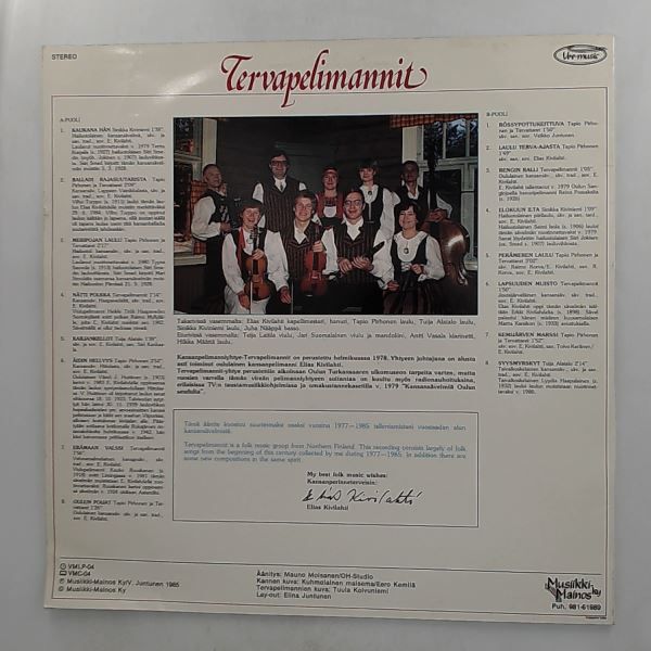 Tervapelimannit — Suomalaista Kansanmusiikkia
