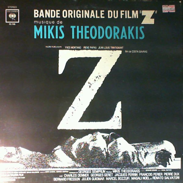 Theodorakis Mikis — Bande Originale Du Film "Z"