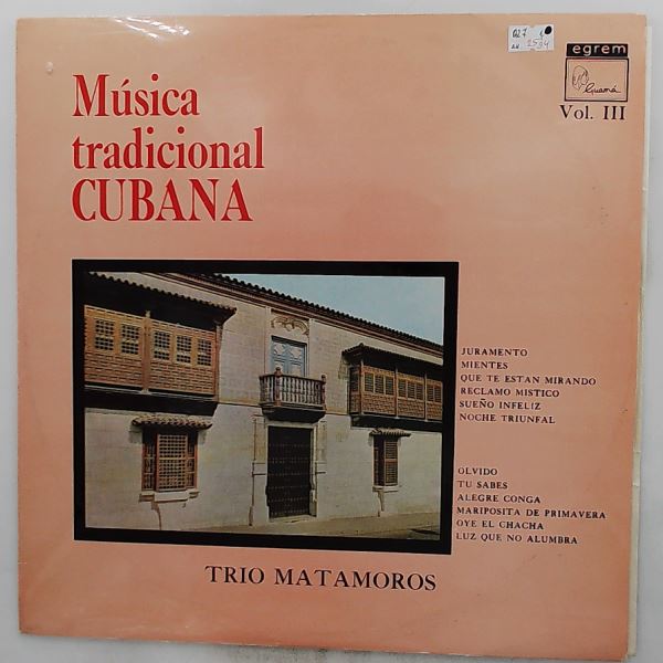 Trio Matamoros — Musica Tradicional Cubana – Vol. 3