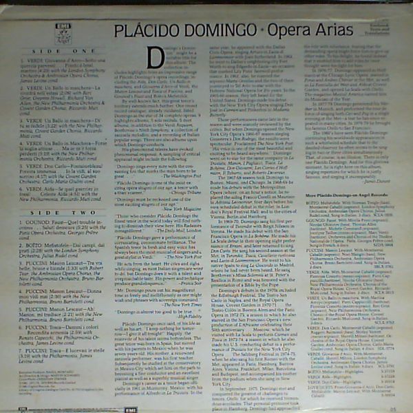 Domingo Placido — Opera Arias