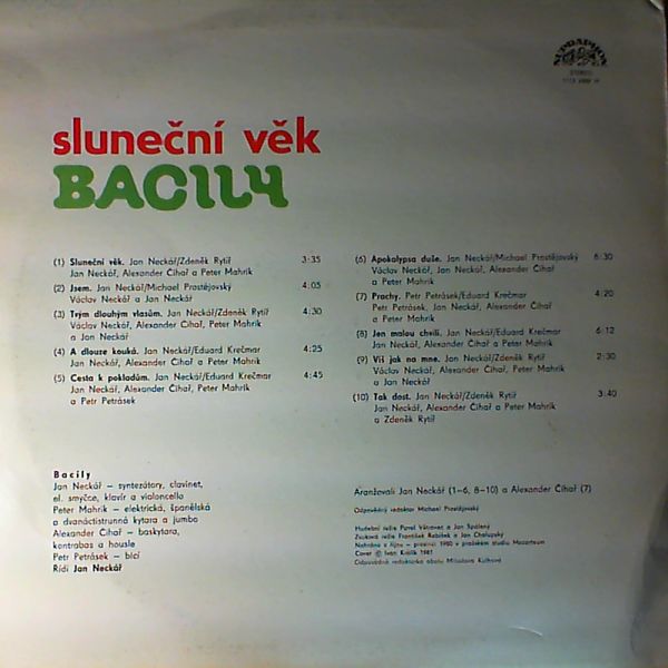 Bacily — Slunecni Vek