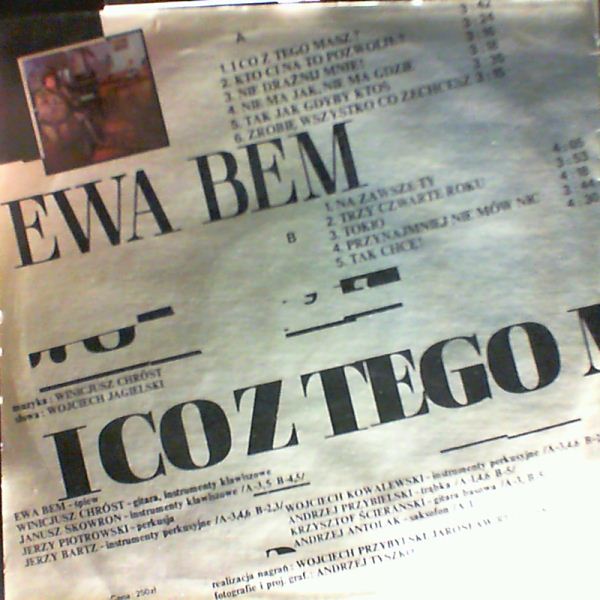 Bem Ewa — I Co Z Tego Masz?