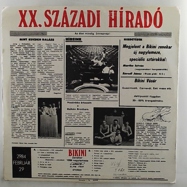 Bikini — 20. Szazadi Hirado
