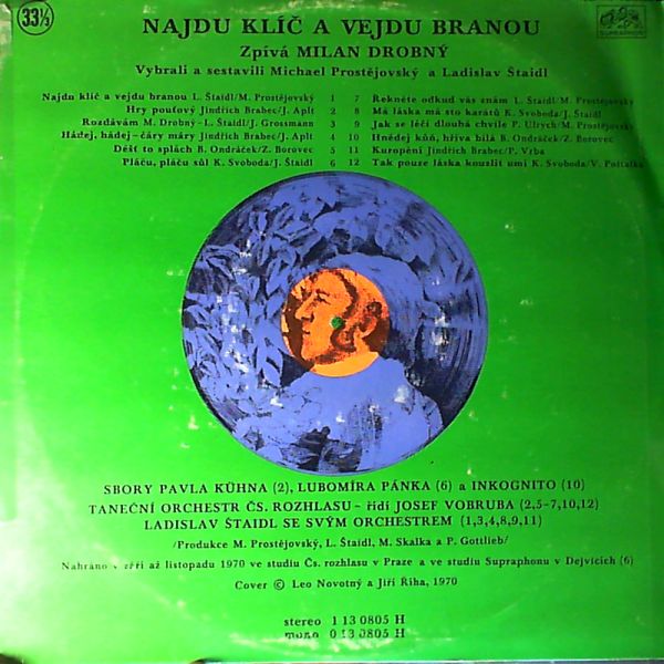 Drobny Milan — Najdu Klic A Vejdu Branou