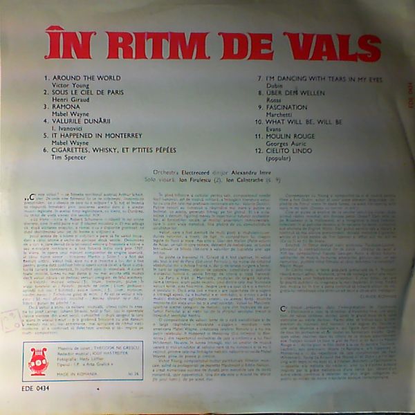 Electrecord Orchestra (cond. Imre Alexandru) — In Ritm De Vals