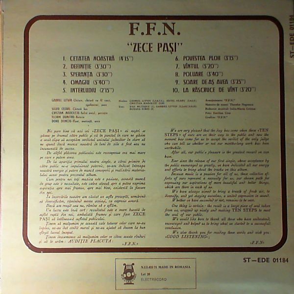 FFN — Zece Pasi